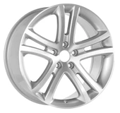 EMR-S1032 8.0X18 5X112 ET40 73.1 Silver Diamond Jant - 1