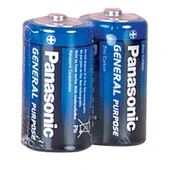 Panasonic Çinko Karbon Orta Boy Pil (C)  R14BE/2PS (24 lü kutu) - 1