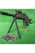 Fırsat Oyuncak Gerçek Görünümlü Lazerli Ayaklı Şarjörlü Boncuk Atan Sniper Keskin Oyuncak Tüfek - 1
