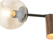 Apliqa Alkan Siyah 4Lü Sarkıt Modern Retro Tasarım Spot Avize thumbnail 4