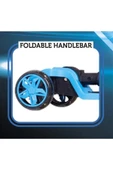Cool Wheels Tulpar Katlanır LED Işıklı Çocuk Scooter Mavi - 3