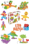 Fırsat Oyuncak Puzzle Fun Fun Puzzle 128 Parça 3d Yapı Ve Tasarım Blokları thumbnail 1