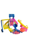 Fırsat Oyuncak Oyuncak Luna Park Kaydırak Tahterevalli Salıncak Dönme Dolap Ve 4 Adet Parmak Bebek Set - 2