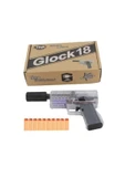 Fırsat Oyuncak Şarjlı Tam Otomatik Sünger Atan Tabanca Glock 18 - 2