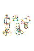 DEDE Toys Unisex Çocuk Bambu Stick Öğretici Set 300 Parça - 3