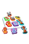 Oruç Oyuncak Bebek Banyo Oyuncak Ayı Banyo Oyuncakları Küvet Oyuncağı Neşeli Set - 7
