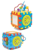 Oruç Oyuncak Eğitici Küp Ve Puzzle Bul Tak Oyunu Aynalı Zeka Geliştirici thumbnail 2