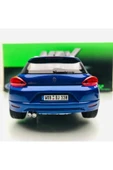 KARSAN 2009 Volkswagen Scirocco White 1:24 Ölçek Welly Marka - 4