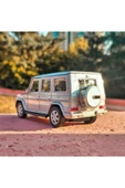WELLY 1:32 / 1:36 Mercedes Benz G Class G500 Diecast Model Araba Gri - 5