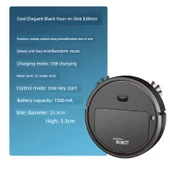 Akıllı Emme Süpürme Mop Robotu - K250A Beyaz 5'ü 1 Arada thumbnail 2