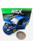 KARSAN Subaru Impreza Wrx Sti Blue 1:24 Ölçek Welly Marka - 6