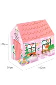 Oruç Oyuncak Çocuk Oyun Evi Çadır Benim Çiftliğim Oyun Çadır 100 top Pastel renkli - 3