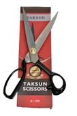 Taksun A-300 Büyük Boy 31 cm Siyah Saplı Terzi Kumaş Kot Denim Makası - 2