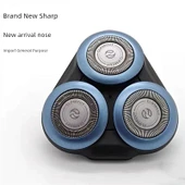 Elektrikli Tıraş Makinesi Yedek Başlık - 3 Bıçak ve 3 Ağ - Çin Malı thumbnail 10