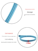 Küçük Elektrikli Fan Halka - 16 İnç (43cm) Mavi - 3