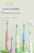 Çocuk Elektrikli Diş Fırçası - İvory + 6 Orijinal Fırça Başlığı thumbnail 6