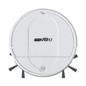 Otomatik Akıllı Süpürme Robotu - Yeşil Standart İki Motor - 4