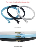 Elektrikli Fan Halka - 18 İnç (50cm) Siyah - 4
