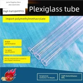 Yüksek Şeffaf Akrilik Pleksiglas Boru - 1 Metre - 18mm Dış Çap - 6 Nokta - Yüksek Sıcaklık Dayanıklı - 5