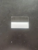 HEROPLEKSİ ŞEFFAF PLEKSİ (100ADET) EN:2.5 CM BOY: 7.5 DİKDÖRTGEN DELİKLİ 2MM KALINLIĞINDA SÜSLEMEYE UYGUN - 1