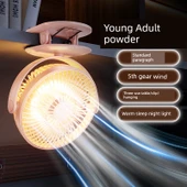 USB Masaüstü Klip Fanı - Standart Genç Tozu - 1