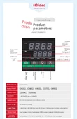 Dijital PID Sıcaklık Kontrol Cihazı - Güç Kaynağı 24V - 8
