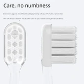 Elektrikli Diş Fırçası Başlığı - Şeffaf - Standart Diş Eti Koruma - 8 Adet thumbnail 6