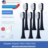 Derin Mavi Diş Fırçası Ucu - 6 Paket (T301/T302/T501 Uyumlu) - 1