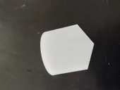 HEROPLEKSİ ŞEFFAF PLEKSİ (25ADET) EN: 8CM BOY: 9.5 AMBLEM 2MM KALINLIĞINDA SÜSLEMEYE UYGUN - 1