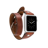 Apple Watch Uyumlu Deri Kordon 42-44-45mm DT ST RST2EF - 1