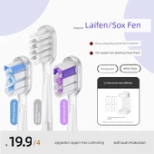 Elektrikli Diş Fırçası Başlığı - Şeffaf - Standart Diş Eti Koruma - 8 Adet thumbnail 2