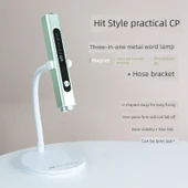 Taşınabilir LED Oje Lambası - Nane Yeşili + Stand - 1