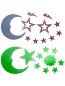 Fosforlu Yapışkan Duvar Süsleri - 3