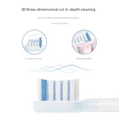 Elektrikli Diş Fırçası Başlığı - Şeffaf - Standart Diş Eti Koruma - 8 Adet thumbnail 9