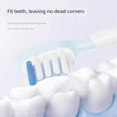 Elektrikli Diş Fırçası Başlığı - Şeffaf - Standart Diş Eti Koruma - 8 Adet thumbnail 8