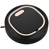 Akıllı Otomatik Süpürme ve Mop Makinesi - JM8025 İki Motor - Obsidyen Siyahı - 1