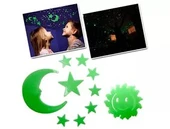 Fosforlu Yapışkan Duvar Süsleri - 4