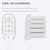 Elektrikli Diş Fırçası Başlığı - Şeffaf - Standart Diş Eti Koruma - 8 Adet thumbnail 12