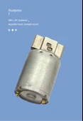 Vibrasyon Motoru - 130 Model DC3.7V0.9A - 8