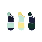 The Socks Company 3 Çift Desenli Erkek Babet Çorap - 2