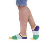 The Socks Company 3 Çift Desenli Erkek Babet Çorap - 4