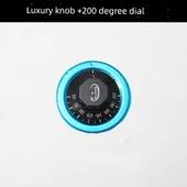 Elektrikli Fırın Kızartma Düğmesi Termostatı - Gelişmiş Düğme +200 Derece Ölçer - 1