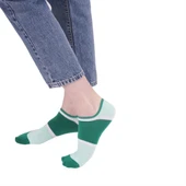 The Socks Company 3 Çift Desenli Kadın Babet Çorap - 4
