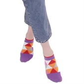 The Socks Company 3 Çift Desenli Kadın Babet Çorap - 4