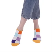 The Socks Company 3 Çift Desenli Kadın Babet Çorap - 4