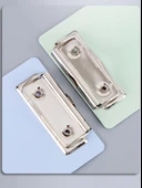 Mini Taşınabilir Yazı Tahtası - A6 Şık Gri - 120x185mm - 12