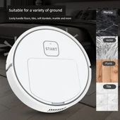 Otomatik Şarjlı Akıllı Temizlik Robotu - Siyah Ultra Sessiz Yüksek Güçlü Süpürme Emme - 4