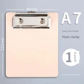 Mini Taşınabilir Yazı Tahtası - A7 Kiraz Pudrası - 122x98mm - 1