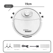 3'ü 1 Arada USB Şarjlı Akıllı Süpürge Robotu - P10S Su Versiyonu - 12