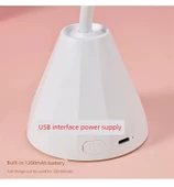 Ses Kontrollü Güç Depolama Hızlı Kuruyan UV Oje Lambası - Beyaz Çay Lambası (Pembe) - 10
